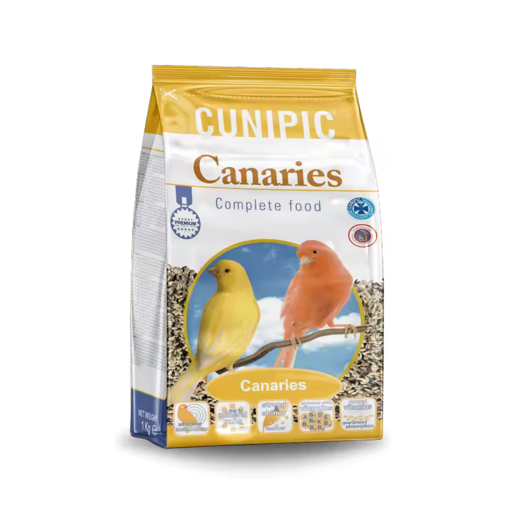 Mixtura para Canarios PREMIUM Line CUNIPIC Pienso Canario - 1 KG - 1
