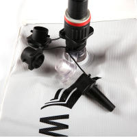 Adaptador De Válvula De Aire 5 En 1 Para Barco Canoa Kayak SUP Board Compresor De Inflable Adaptador De Goma Resistente Para Actividades Al Aire Libre - details 3