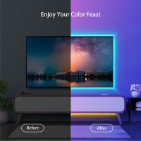 Tira De Luces LED RGB 3535 Control APP Con Remote De 44 Teclas Flexible Bandeja Lámpara Para Decoración De Habitaciones Cadena De Luz SMD No Impermeable Epistar 5V - details 1