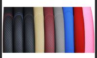 Cubierta De Volante Universal Para Coche 37/38cm No Eslipante De Cuero PU Embossado Accesorio Para Automóviles - details 1
