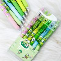 Set De 6 Bolígrafos Gel Kawaii Keroppi 0.5mm Escribir Suave Suministros Escolares Sapo Lindo Oficina Estación De Papelería Tinta Bolígrafo - details 6