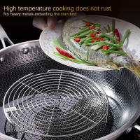 Rack De Almizcler De Acero Inoxidable Para Vaporizador Multifuncional Bandeja De Vapor Para Dumplings Huevos Y Barbacoa Utensilios De Cocina - details 3