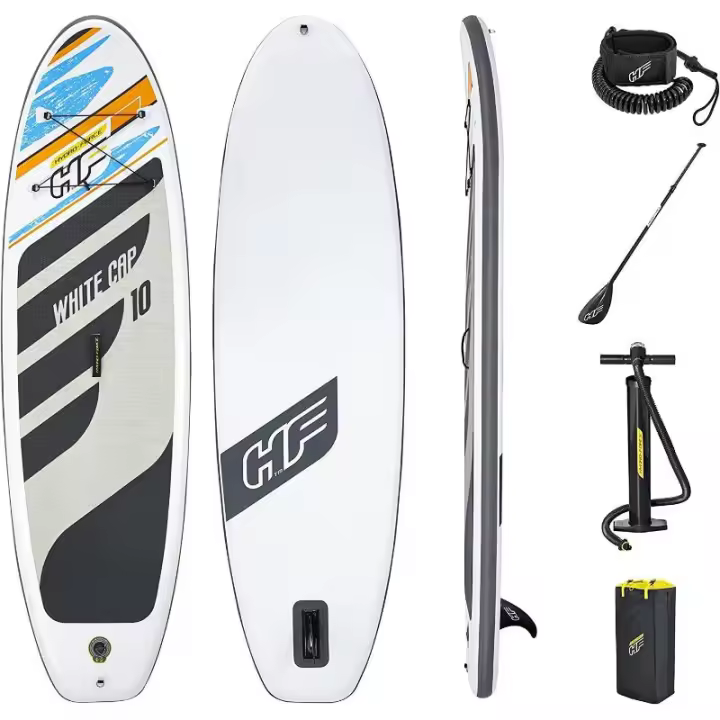 Piscinas tabla paddle surf white cap 305 x 84 x 12 cm + ac 65342 - 1