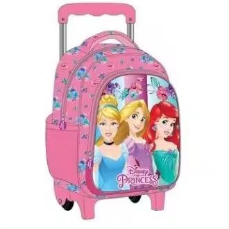 Mochila Trolley Princesas Disney 31x26x12cm Producto Oficial Producto Escolar Para Niños y Niñas - 1