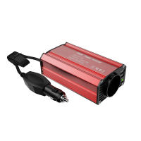 Inversor de corriente para coche, convertidor de adaptador USB Dual, Cargador automático, onda sinusoidal modificada, enchufe de la UE, potencia de 300W, CC de 12V a ca de 220V - details 3