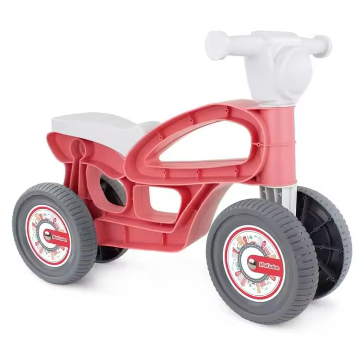 Moto correpasillos mini custom coral de cuatro ruedas 36014 - 1