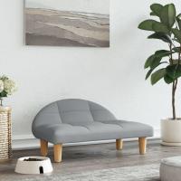 vidaXL Cama para perros de tela 70x52x30 cm sofá para perros Color Crema,  Gris claro,  Marrón y mas - details 1