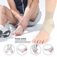1Pcs Soporte De Tornillo Ajustable Para Hombres Y Mujeres Compresión Para Apoyo De Tendón De Aquiles Y Fascitis Plantar - details 9