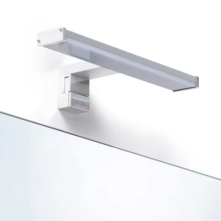 Ledkia Aplique Espejo Baño 6W Plata Kendari 2700K Blanco Cálido - 1