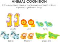 Juguetes De Madera Para Bebés Juego De Hilo De Aprendizaje Sensorial Montessori Educativo Para Niños Entre 3 Y 6 Años - details 23