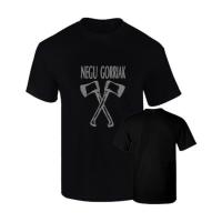 BCC Camiseta Premium Negu Gorriak Rock Kortatu Muguruza impresión Plateado Algodon Calidad 190grs Unisex - details 0