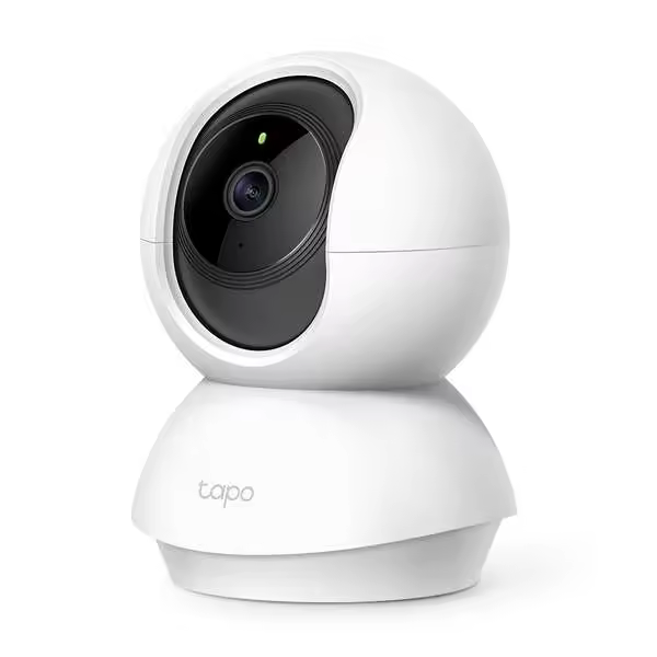Tp-link tapo c210 camara de seguridad ip wifi fullhd 1080p - vision nocturna - deteccion de movimiento - vision panoramica 360º - control por voz - 1