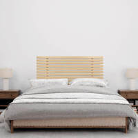 DHOME Cabecero de Madera reciclada DM Estilo Japones con Patas Cama Palets Herrajes incluidos - details 4