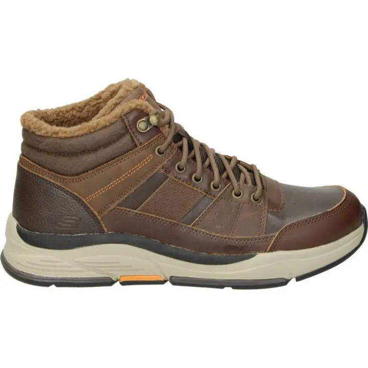 BOTAS SKECHERS 66199-BRN CABALLERO MARRON - 1