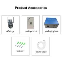 Cámara WiFi Batería Solar Lente Dual Pantallas duales Cámara Exterior PIR Detección Humana Protección de Seguridad Cámaras de Video PTZ 4K 8MP - details 1