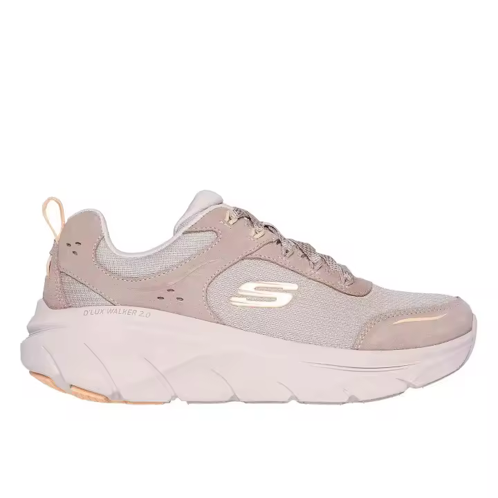 Zapatillas Skechers D'Lux Walker 2.0 para mujer en color rosa - 1