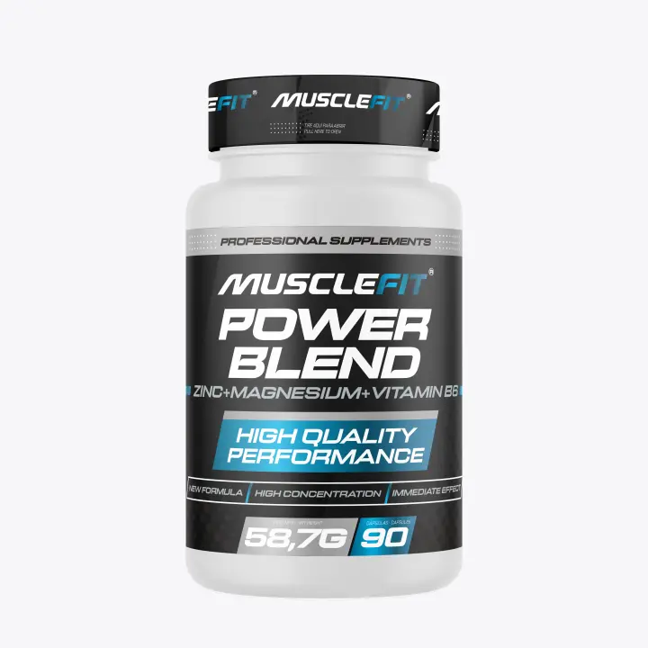 Power Blend - MuscleFit│90 cápsulas│Vitaminas esenciales - 1