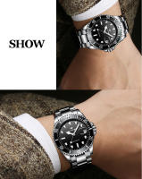 Reloj De Mezquita De Lujo Para Hombre FNGEEN 9001 Con Torbión Esqueleto Acero Inoxidable Automático Luminoso Fecha Diamante Resistente Al Choque - details 4