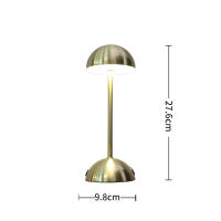 Lámpara De Mesa LED Recargable Con Tres Colores De Iluminación Lámpara Nocturna USB Para Decoración De Restaurante Bar Room - details 3