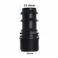 Conector De Barbaco De Jardín De Plástico 1PC Hembra/Macho Tamaño De Hilo 1/2 3/4 a 1 Pulgada Fitting De Riega Para Jardín - details 8
