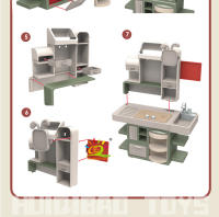 Juego De Cocina Para Niños Con Iluminación Y Sonido Juguete Educativo De Simulación De Trabajo Del Hogar Regalo Para Niños De 2 a 6 Años Incluye Utensilios De Cocina Y Alimentos - details 6