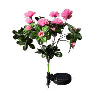 Luces Solares LED Impermeables De Flor De Azalea Para Jardín Patio Decoración De Camino Luz De Paisaje Exterior Regalo Decorativo Mejor - details 2