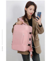 Bolsa de viaje expandible de gran capacidad con varios colores disponibles para computadora portátil de viaje, mochipa para Pareja with Carga USB para helbres y Mujeres. - details 23