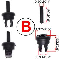 Clips De Cuerda Para Maletero Del Citroen DS5 2011-2018 Accesorios De Coche Plásticos Resistentes Al Desgaste Y Al Agua - details 1