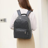 Mochila De Cuero Multifuncional Para Mujer Y Hombre Luxuria Bolso De Hombro Para Escuela Diseñador Saco De Mano Abajo De 20 Litros - details 5