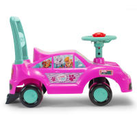 INJUSA - Correpasillos Bebé Patrulla Canina para Niños de 1 2 3 Años | Andador Bebé con Asa de Empuje | Claxon en el Volante | Licencia Oficial Paw Patrol | Color Rojo y Rosa - details 1