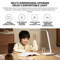 Lámpara De Escritorio Xiaomi Mijia 2 Lite Ra90 Protección Ocular Plegable 3-Niveles De Ajuste Iluminación De Mesa Luz Nocturna Para Cama - details 7