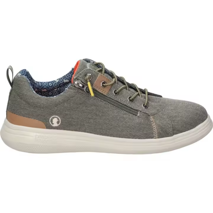CORONEL TAPIOCCA | Zapato Casual Coronel Tapiocca para Hombre – Zapatos en Color Verde Khaki – Zapato con Cordones y Cremallera – Estilo Casual – Cómodos y Versátiles – Combinables – Modelo T204-6 - 1