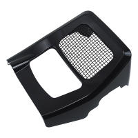 Cubierta De Barra De Radiador Y Spoiler Frontal Para Harley Road King Electra Street Glide FLHR FLTRX 17-2025 Negro Brillante Accesorio De Motocicleta - details 7