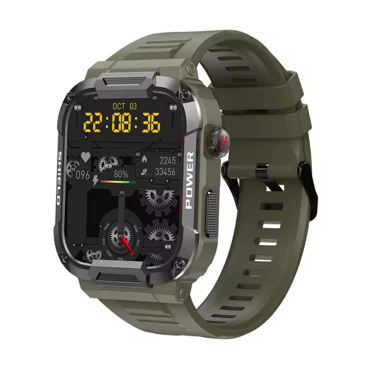 Bluetooth Pantalla MK66 Reloj inteligente triple Defensa 1,85 HD Gran Llamada al Aire Libre - 1