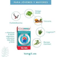 TONGIL-NIVELMEMORIX 40 Cápsulas - Mejora la Memoria y Aumenta la Concentración - Suplemento Alimenticio para el Bienestar Cerebral y Memoria - details 4