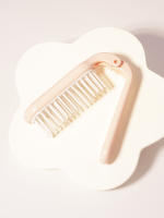 Peine Portátil Y Plegable Para Cabello Antiestático Con Masaje Capilar Accesorio De Estilo Para Salon Uso Profesional - details 4