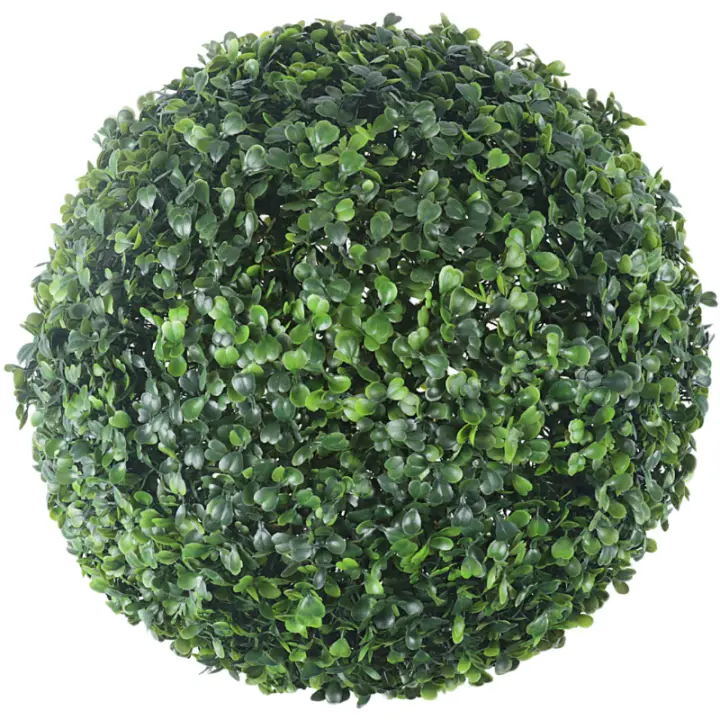 LILI HOME 🌿 Pack de 4 Bolas de Boj Artificial – Elegancia Natural Todo el Año 🌿 Varios tamaños disponibles: Ø12 / 15 / 18 / 20 / 22 / 25 / 27 / 30 cm. Añade un toque de frescura y sofisticación a tu espacio con nuestras bolas de boj artificiales - 1