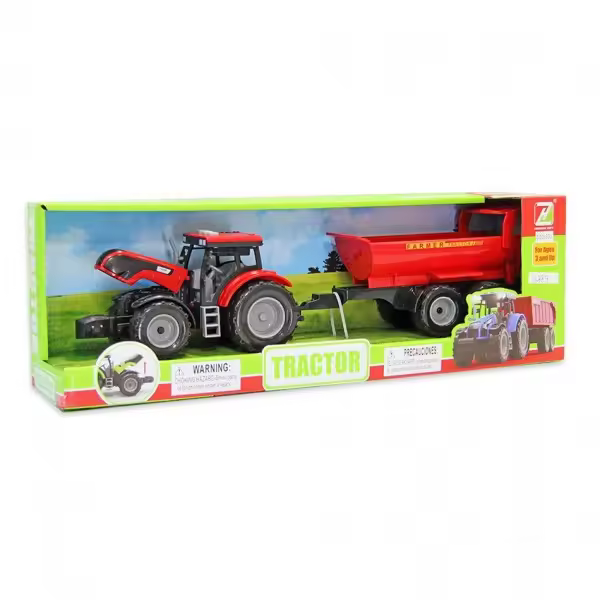 Tractor con Remolque Luz y Sonido (Fentoys 813967) - 1