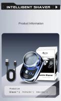 Afeitadora Eléctrica Portátil Para Hombres Recargable USB Afeitadora De Barba Y Cuerpo Desmontable Para Viajes Uso Seco Y Humedo - details 13