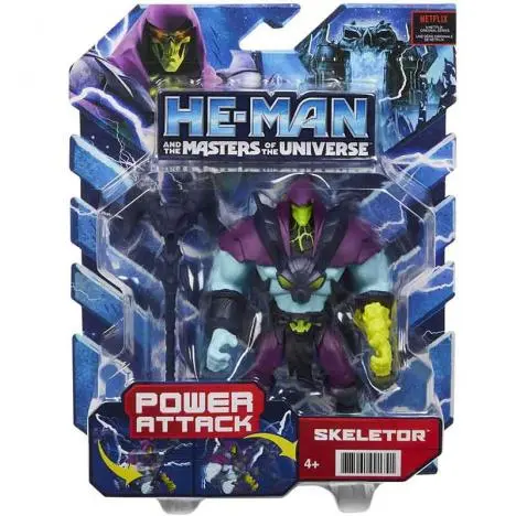 HE-MAN AND THE MASTERS OF THE UNIVERSE FIGURA SKELETOR POWER ATTACK NETFLIX - 1