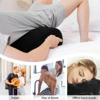 Almohada Triangular Inflable Para Parejas Enhance Position Sexual Cojín Con Apoyabrazos Y Base Resistente a Manchas De Poliéster - details 2