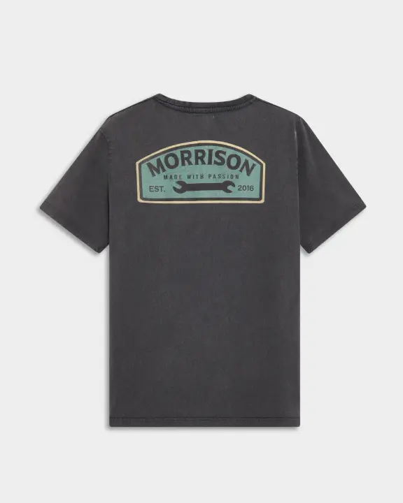 Tool Black Tee     Camiseta Morrison Hombre y Mujer - 1
