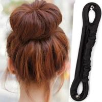 Esponja para hacer moños, espuma para el Cabello, torcidor de Cabello Francés, envoltura para hacer El Cabello, Banda a presión, donut para Cabello, herramienta para hacer moños de ballet, soporte para Cabello, pinzas de Esponja, rizador de Cabello, Don - details 3