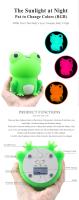 Lámpara Nocturna Para Niños Rana De Silicona Suave Luz De Dormir Dimmer Con Timer Recargable Decoración De Habitación Regalos Para Niños Luz Colorida - details 3