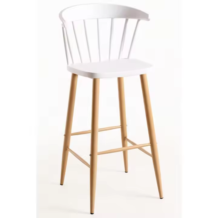 Regalos Miguel - Packs Taburetes Altos - Pack 2 Taburetes Miki - Blanco - 1