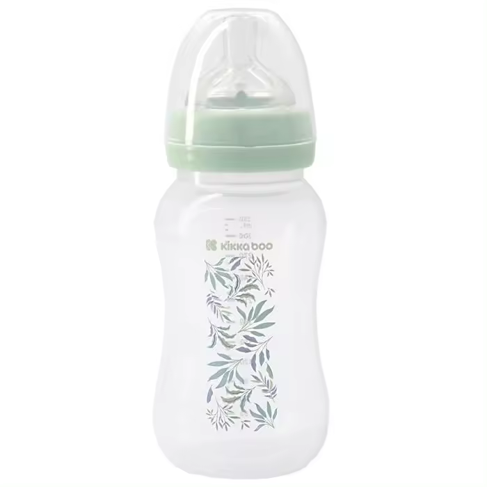Biberão PP 330ml Kikka Boo Tropical leaves Menta - 1