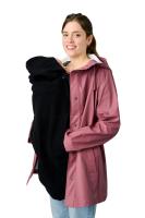 Momawo Cobertor porteo polar ECO New, Invierno, Entretiempo, Impermeable, Resistente al agua, Funda universal portabebé con capucha, adaptable a todo tipo de Portabebé, mochila, fular, Tejido polar 100% Reciclado - details 1