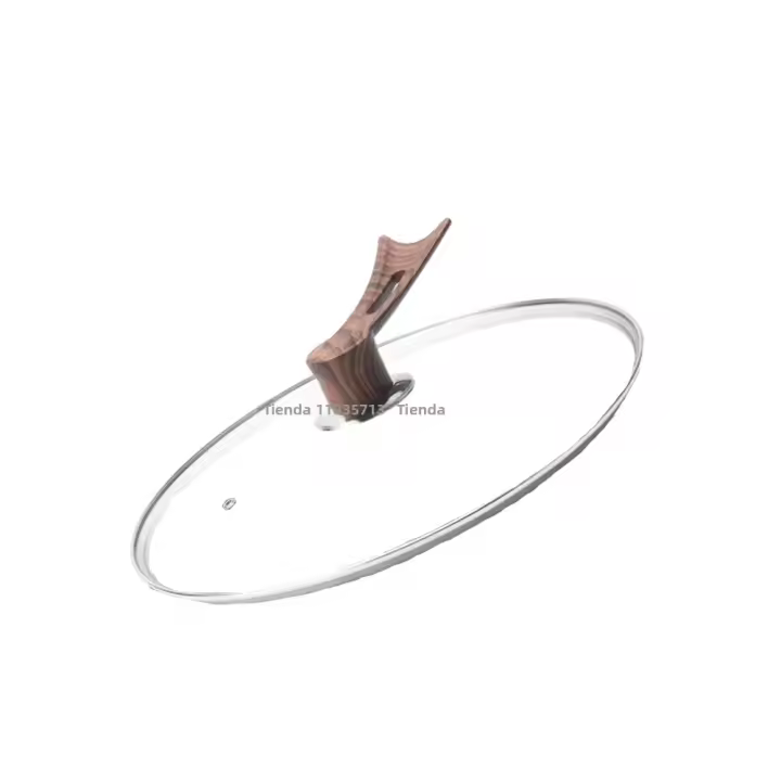 Sartén De Piedra Maifan Antiadherente Para Fogón Y Inducción Cocina Duradera Sartén De Res Meat Eco-amigable Con Cubierta De Vidrio - 1