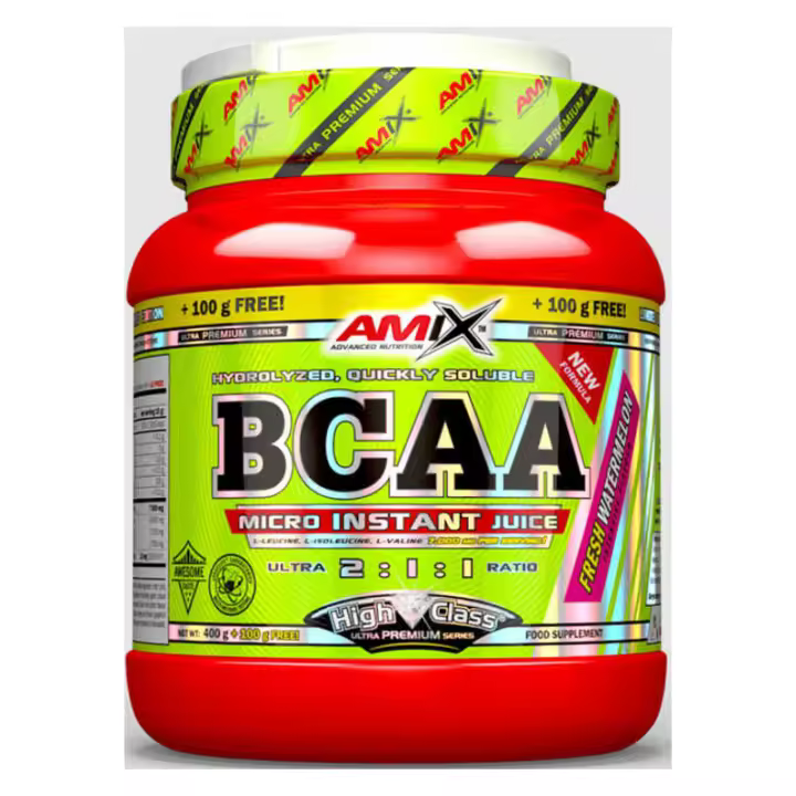 Amix Bcaa Micro Instant Juice 500 Gr Frutas Del Bosque Polvo - 1