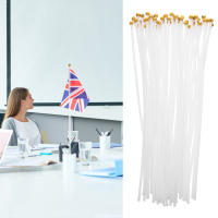 50Pcs Poles Para Banderas De Plástico Para Eventos Deportivos Y Festivales Poles De Bandera Manuales Para Celebraciones Y Publicidad - details 5